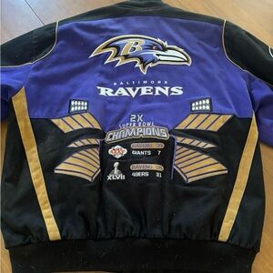 NFL Black and Purple Jacket